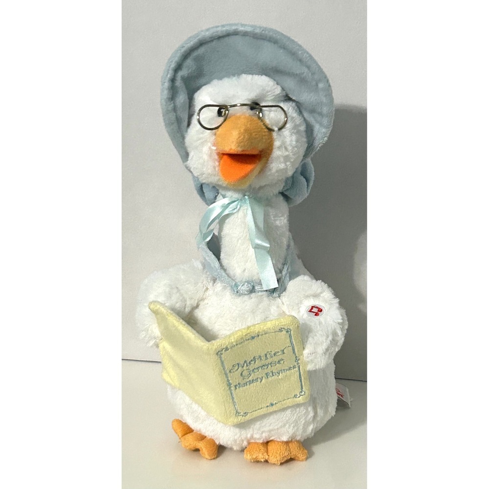 Cuddle Barn Mother Goose Animatronic Recites Nursery Rhymes *See Video*